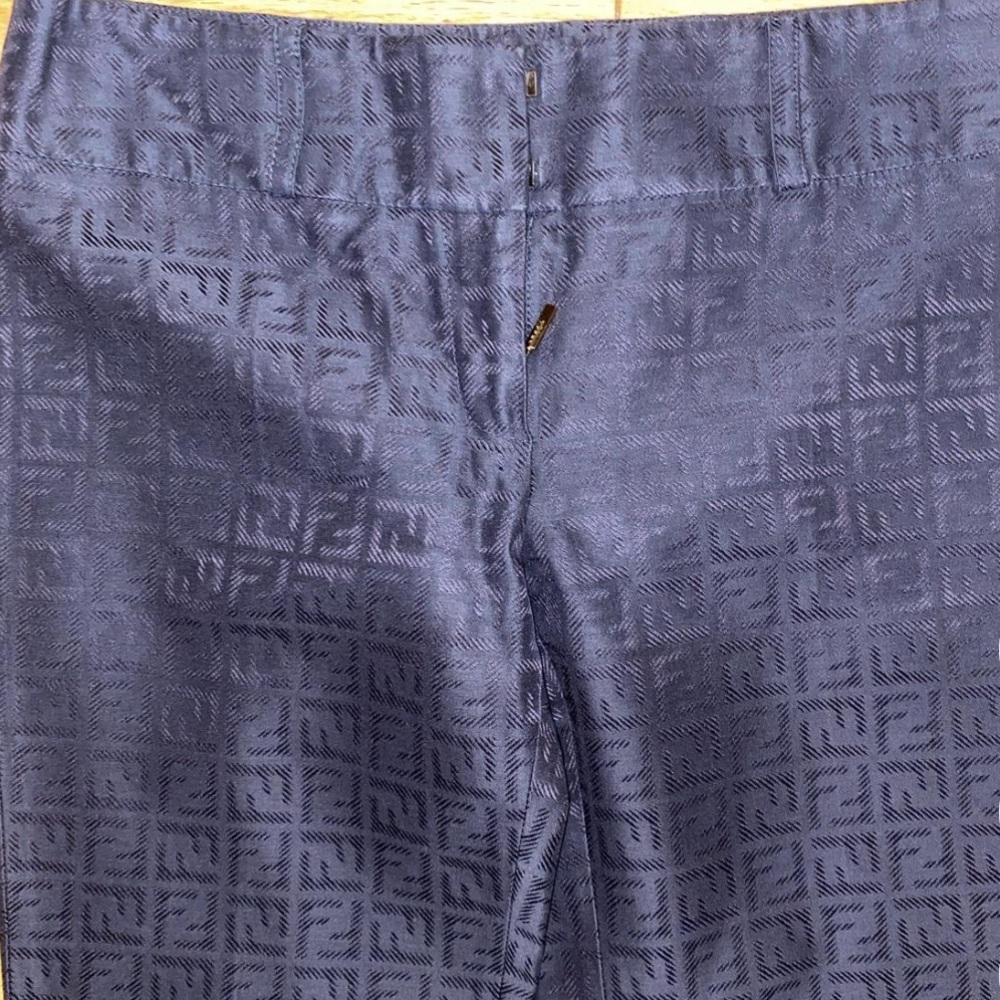 Black/brown fendi pants